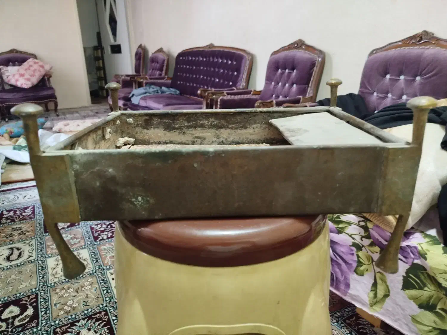 منقل قدیمی|کلکسیون اشیاء عتیقه|نوشهر, |دیوار