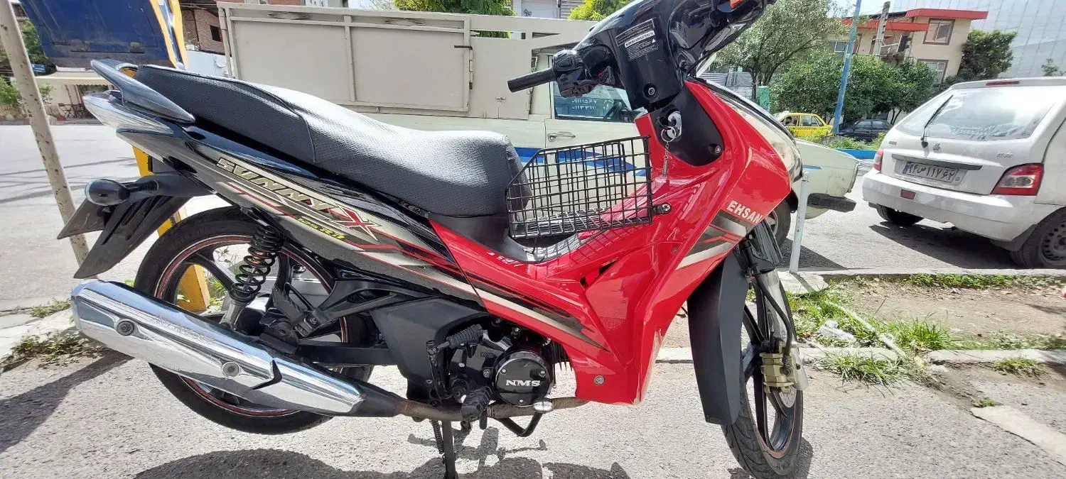 موتور احسان ۱۲۵ مدل ۹۵ آس اس|موتورسیکلت|ساری, |دیوار