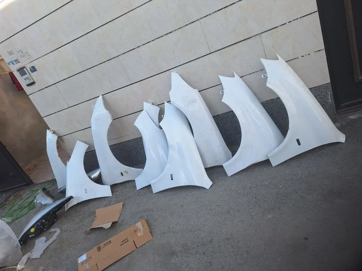 لوازم استوک بدنه و موتوری و جلو بندی|قطعات یدکی و لوازم جانبی|همدان, |دیوار