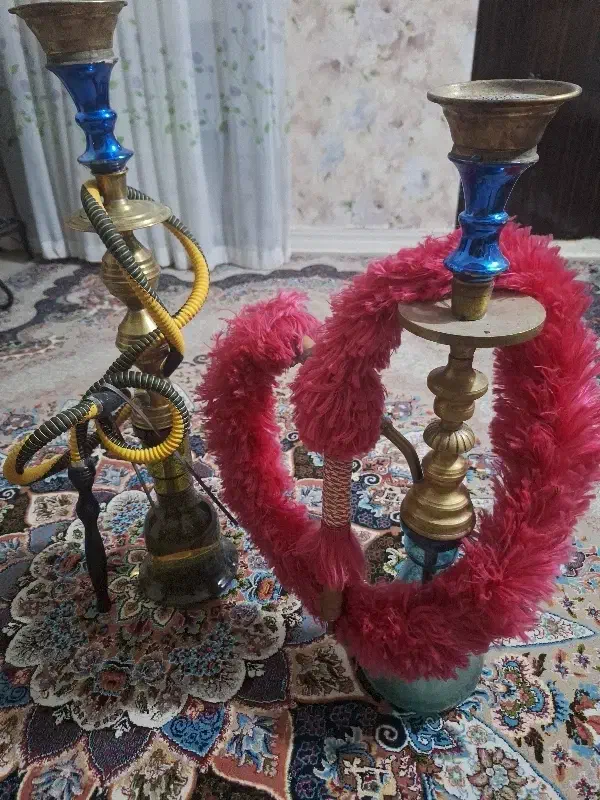 قلیان برنجی|کلکسیون و سرگرمی|بوئین زهرا, |دیوار