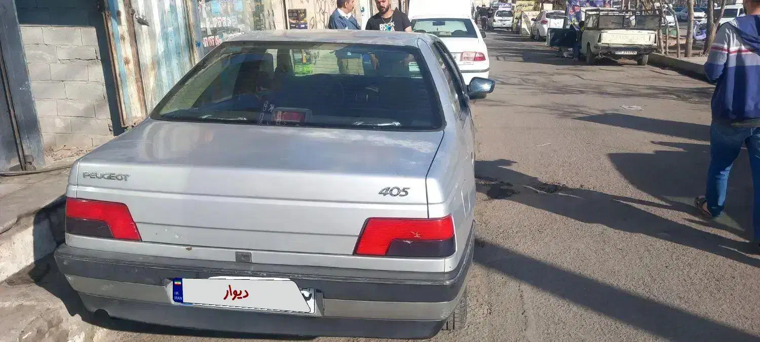 پژو ۴۰۵ دوگانه بی رنگ شاسی پلمپ|خودرو سواری و وانت|پردیس, فاز ۴|دیوار