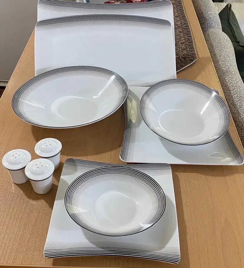 چینی زرین سرویس ۶ نفره ۳۰ پارچه|ظروف سرو و پذیرایی|کرج, عظیمیه|دیوار