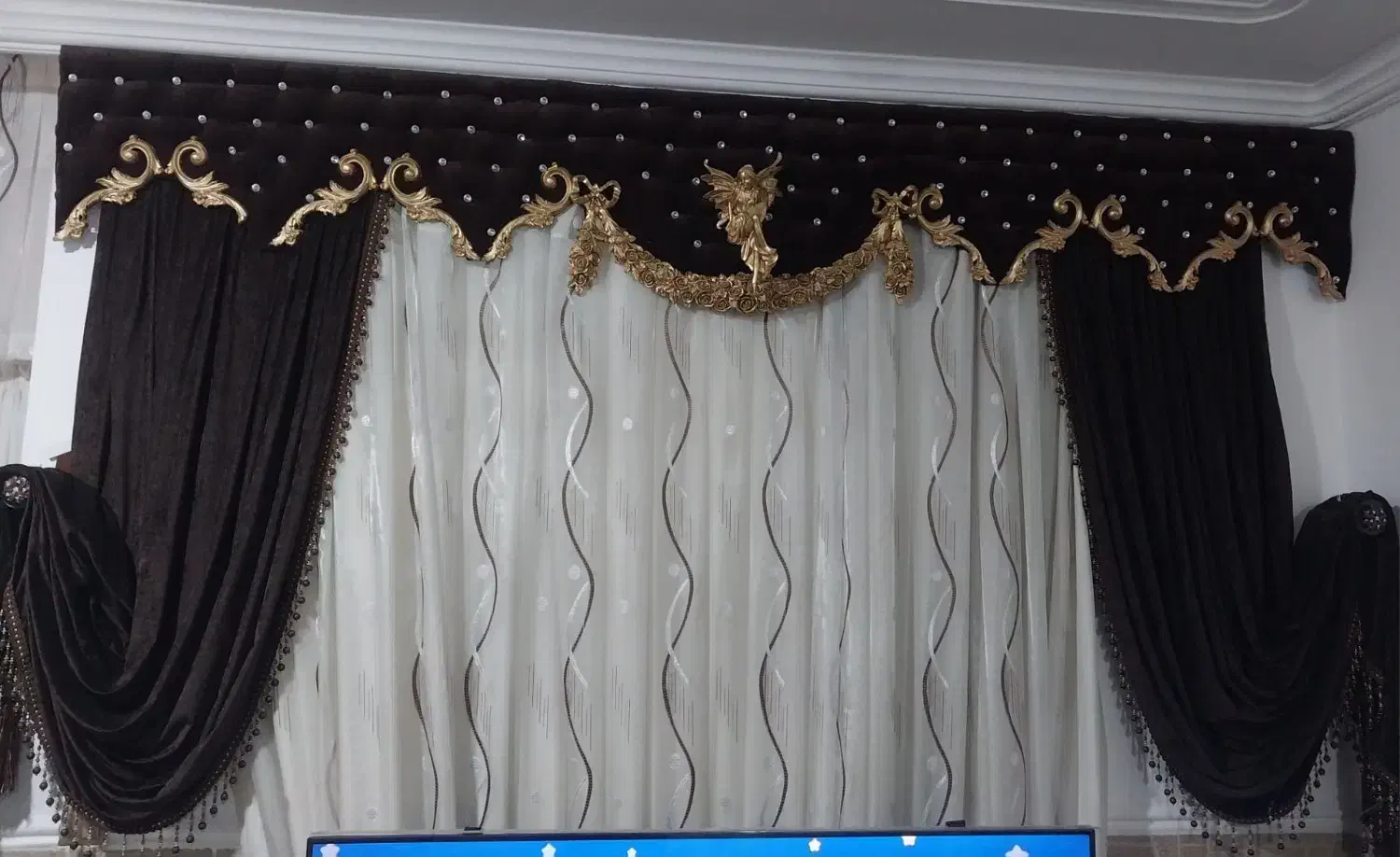 پرده پذیرایی|پرده، رانر، رومیزی|جیرفت, |دیوار