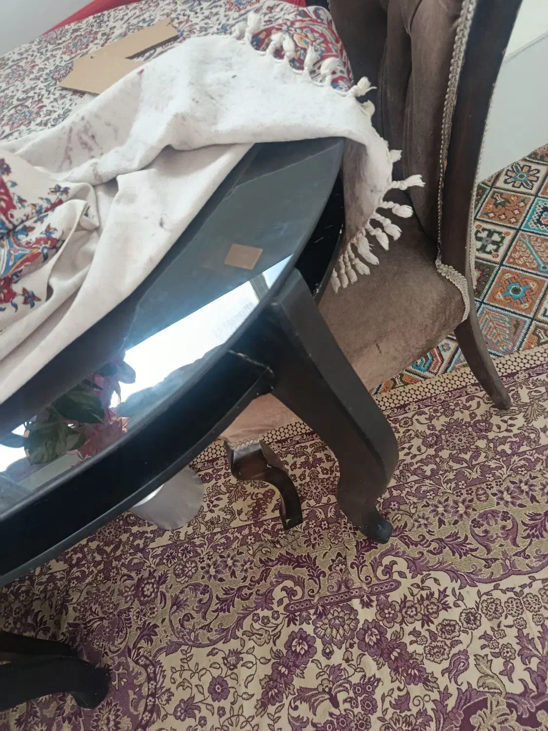 میز تنها قیمتش یک میلیون پونصد میز دونفر کارکرده|میز و صندلی غذاخوری|تربت‌حیدریه, رضاشهر|دیوار