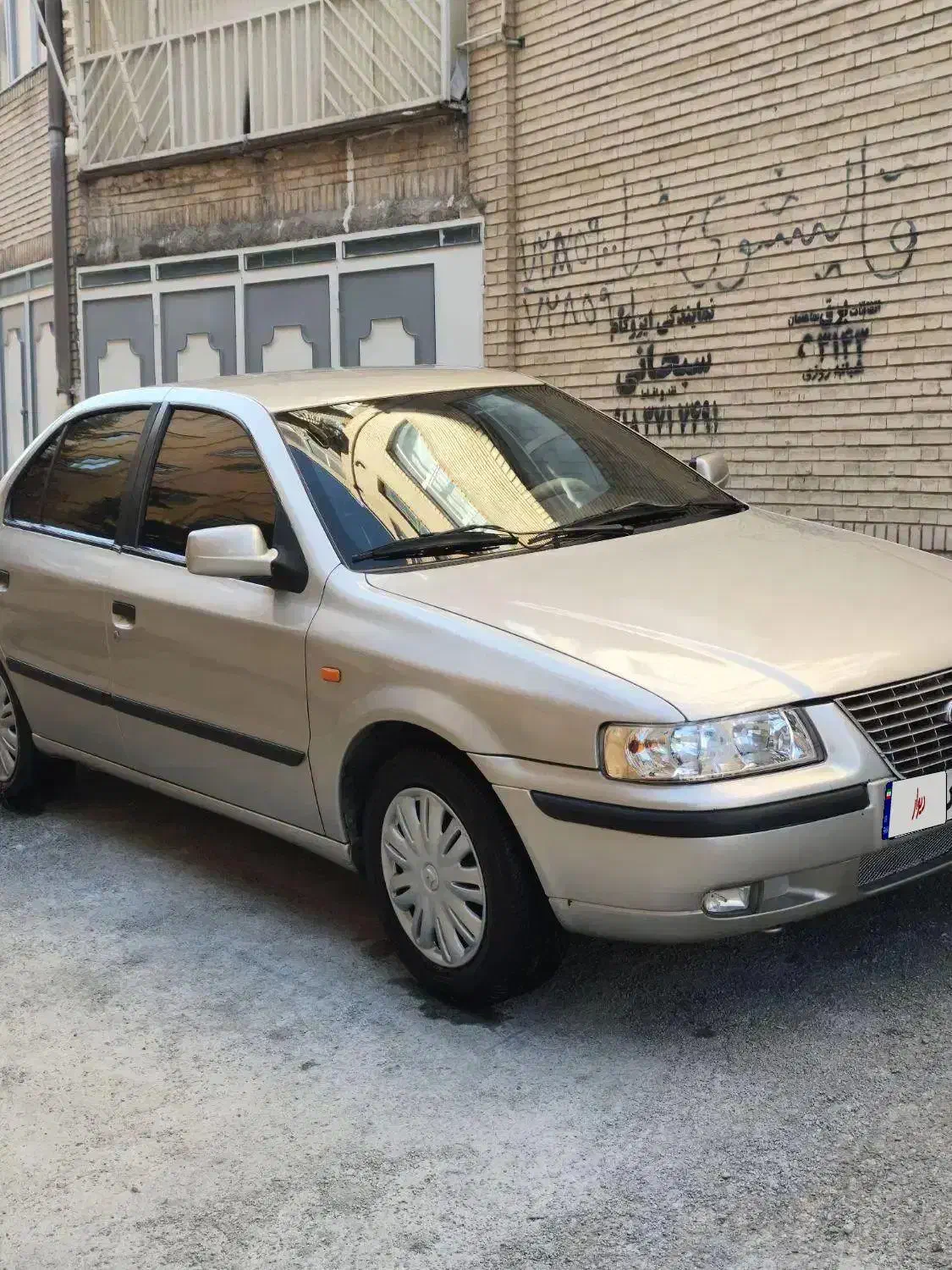 سمند 83 بژ|خودرو سواری و وانت|سنندج, |دیوار