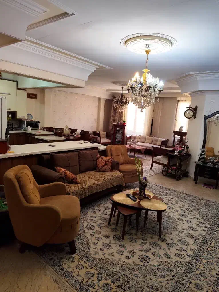 رهن واحد 88 متری خوش نقشه باغشازده سالن پرده خور