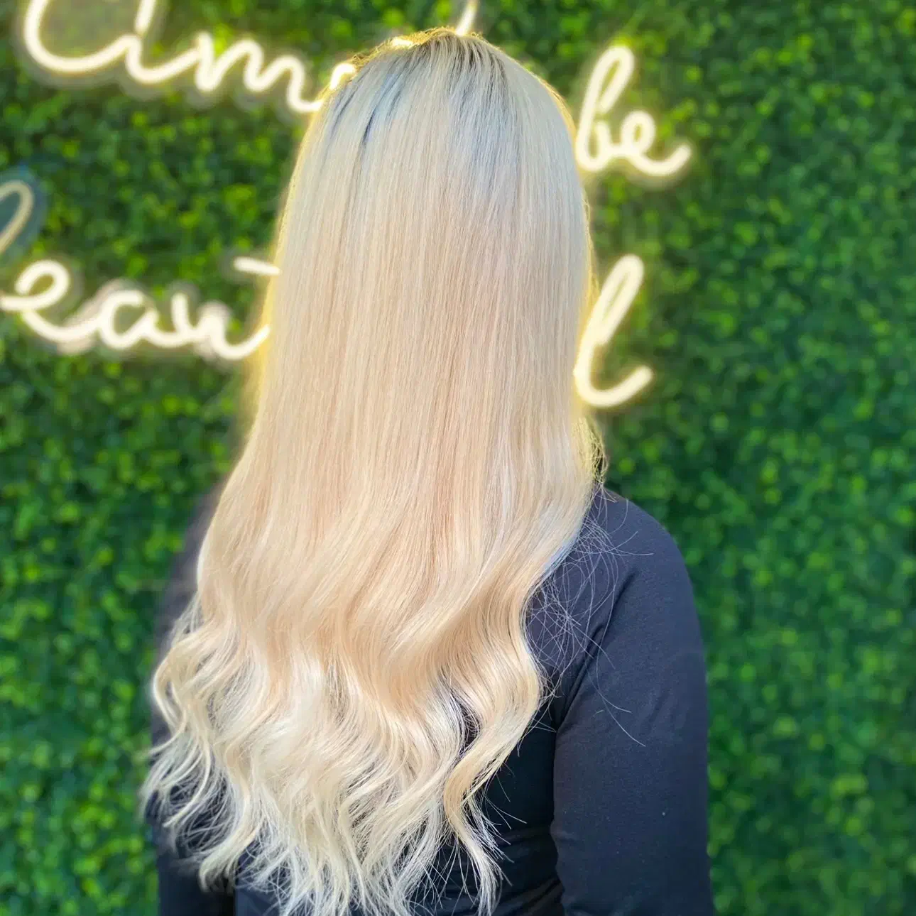 مو طبیعی ۴۰ سانت با نصب رایگان|آرایشی، بهداشتی، درمانی|لنگرود, |دیوار