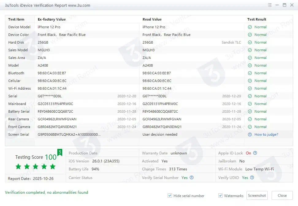 فروش فوری ایفون ۱۲ پرو عطیقه|موبایل|ارومیه, |دیوار
