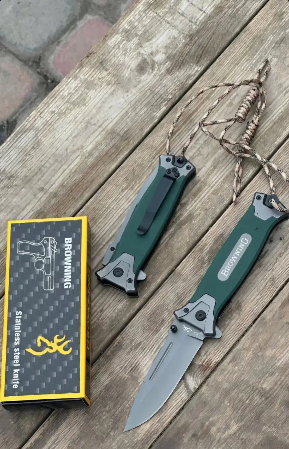 *مجموعه چاقو گلد* برونینگ پاراکورد دار|کوهنوردی و کمپینگ|مشهد, وکیل‌آباد|دیوار