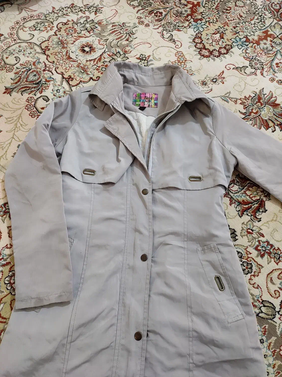 بارانی استر دار رویه مموری ضد اب|لباس|اقبالیه, |دیوار