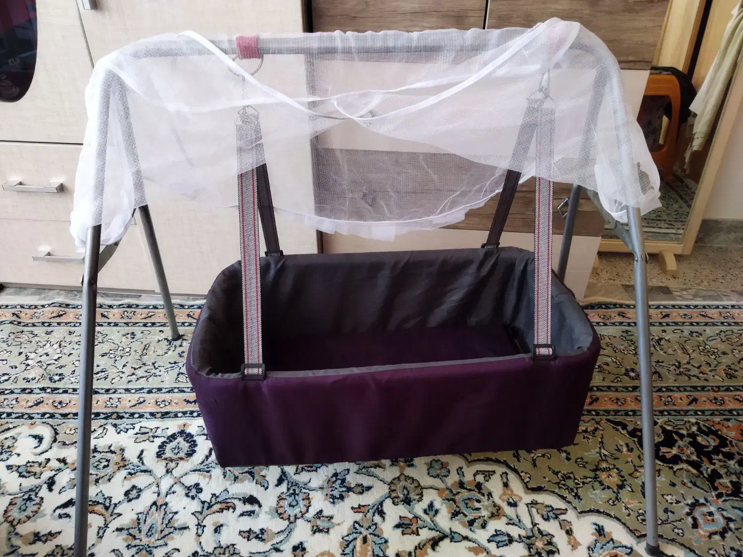 ست گهواره و روروئک همراه مینی واش|اسباب و اثاث بچه|بروجرد, |دیوار