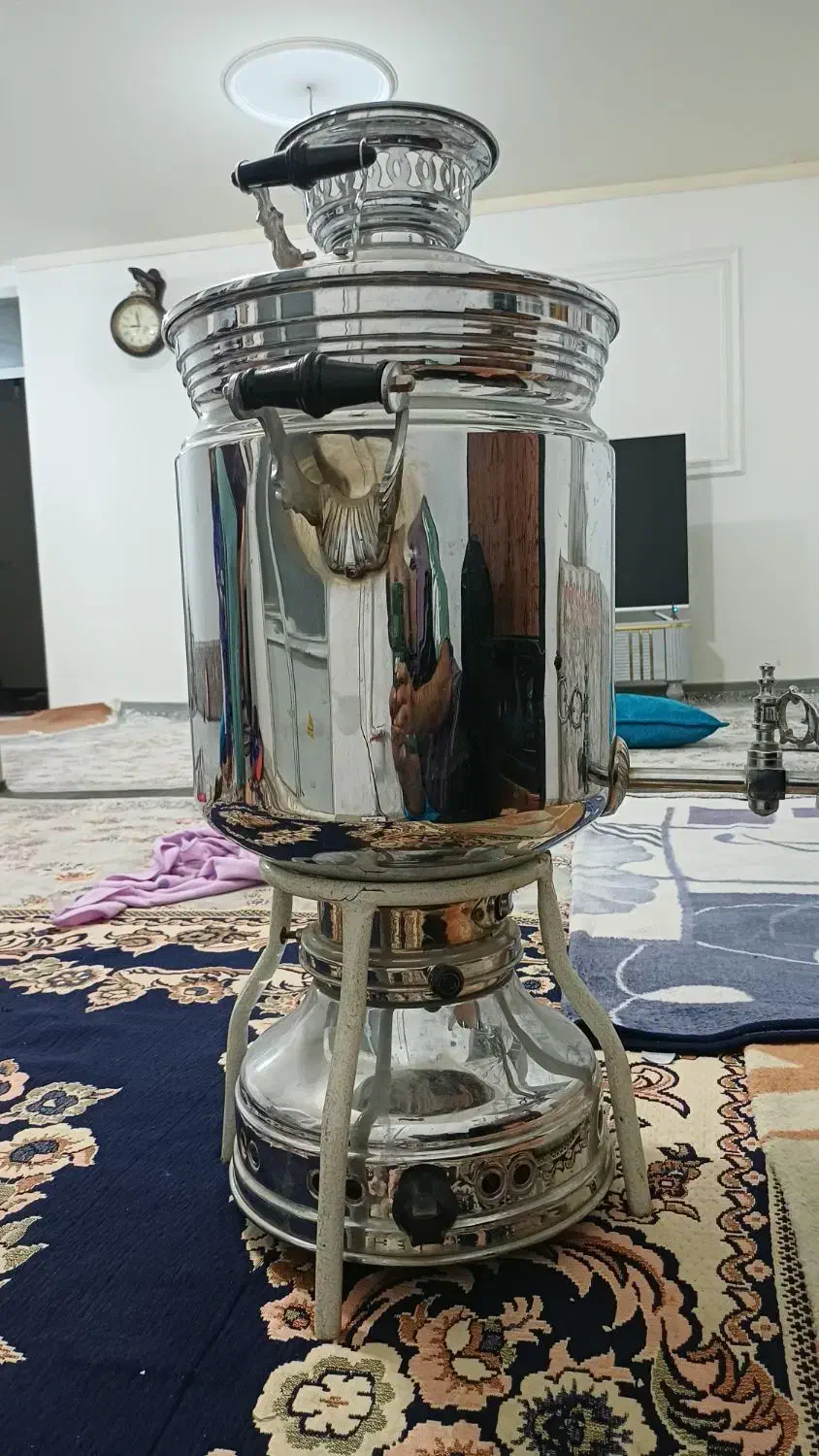 سماور ۲۰ لیتری در حد اکبر برادران|سماور، چایساز، قهوهساز|کبودرآهنگ, |دیوار