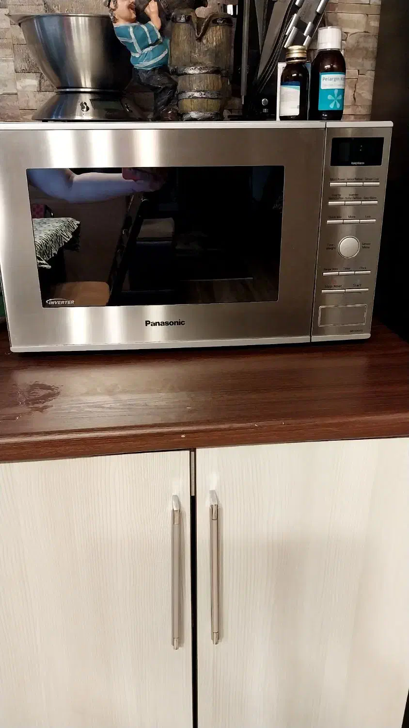 مایکروویو پاناسونیک|اجاق گاز و لوازم برقی پخت‌وپز|خمام, |دیوار