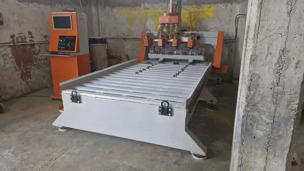 دستگاه CNC چهارمحور حرفه ای+ روتاری|ماشینآلات صنعتی|خرمآباد (تنکابن), |دیوار