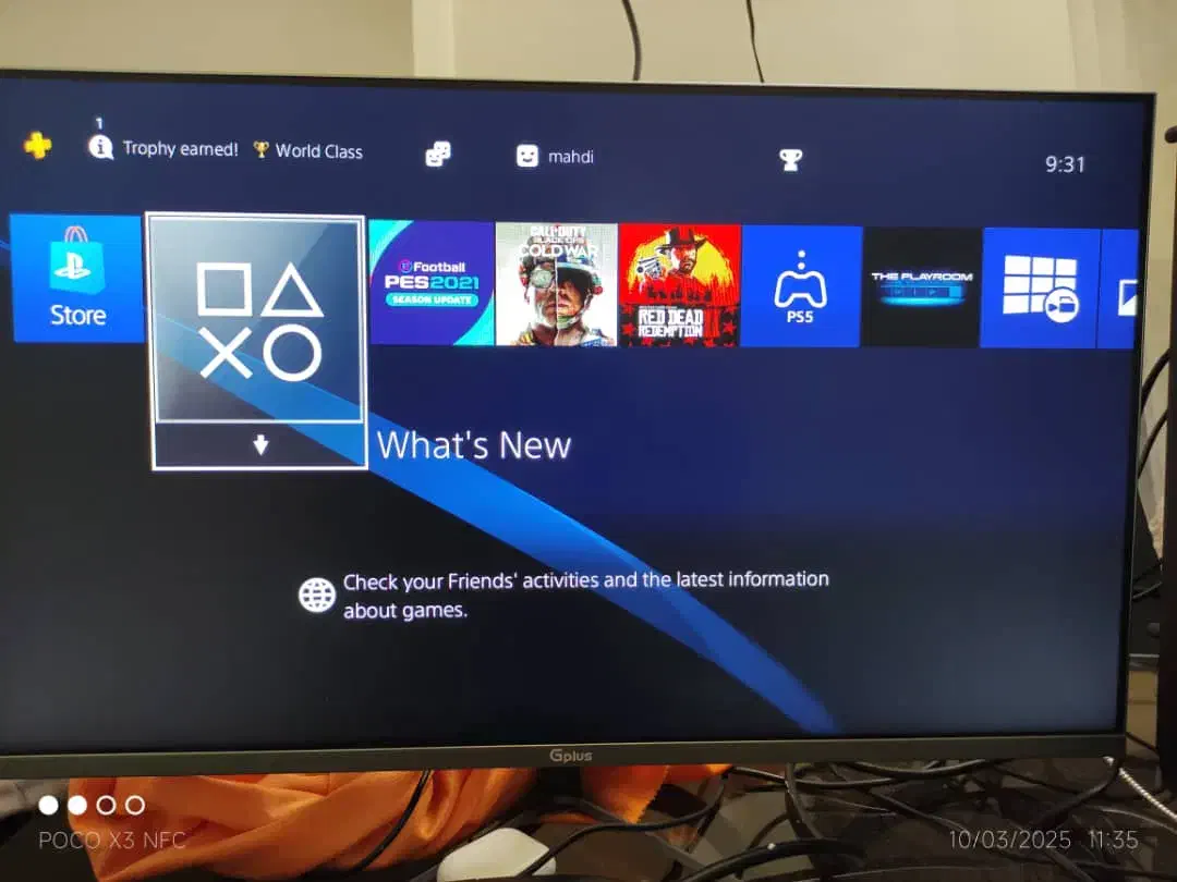 ps4 fat 500gig تک دسته|کنسول، بازی ویدئویی و آنلاین|اراک, |دیوار