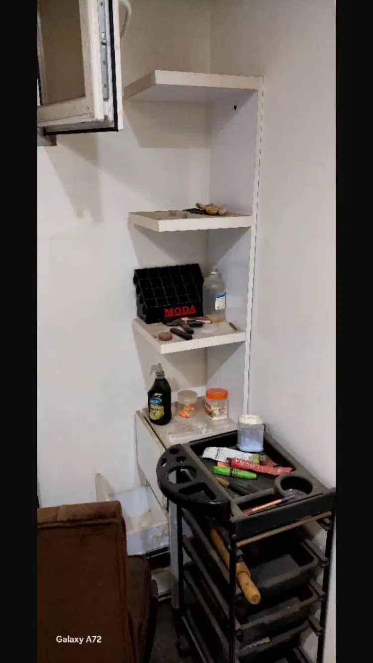 کمد سه کشو ویترین دار 180 سانتی متر .ترولی متحرک|جاکفشی، کمد، دراور|کرج, گلشهر|دیوار