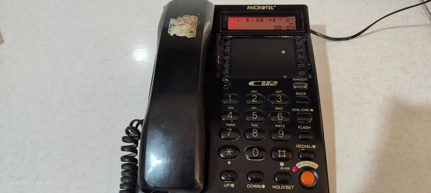 تلفن رومیزی میکروتل با 10 حافظه|تلفن رومیزی|بیرجند, |دیوار