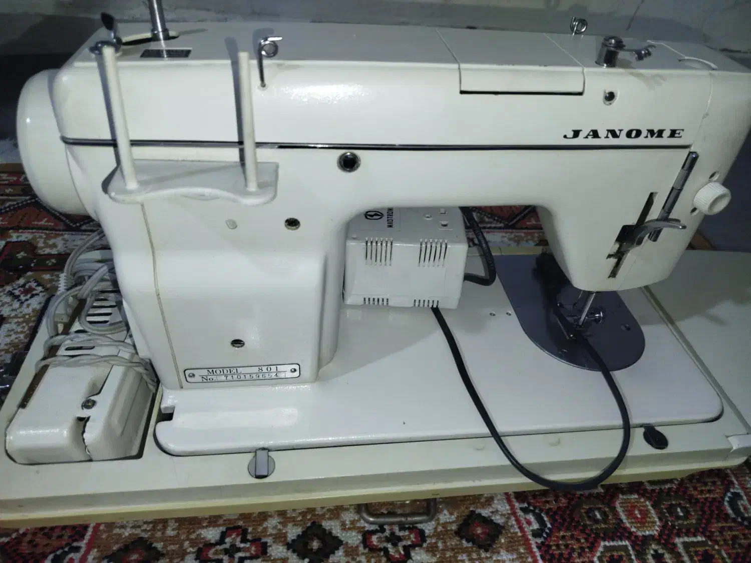 فروش چرخ ژانومه هفت میل|چرخ خیاطی و ریسندگی|میناب, |دیوار