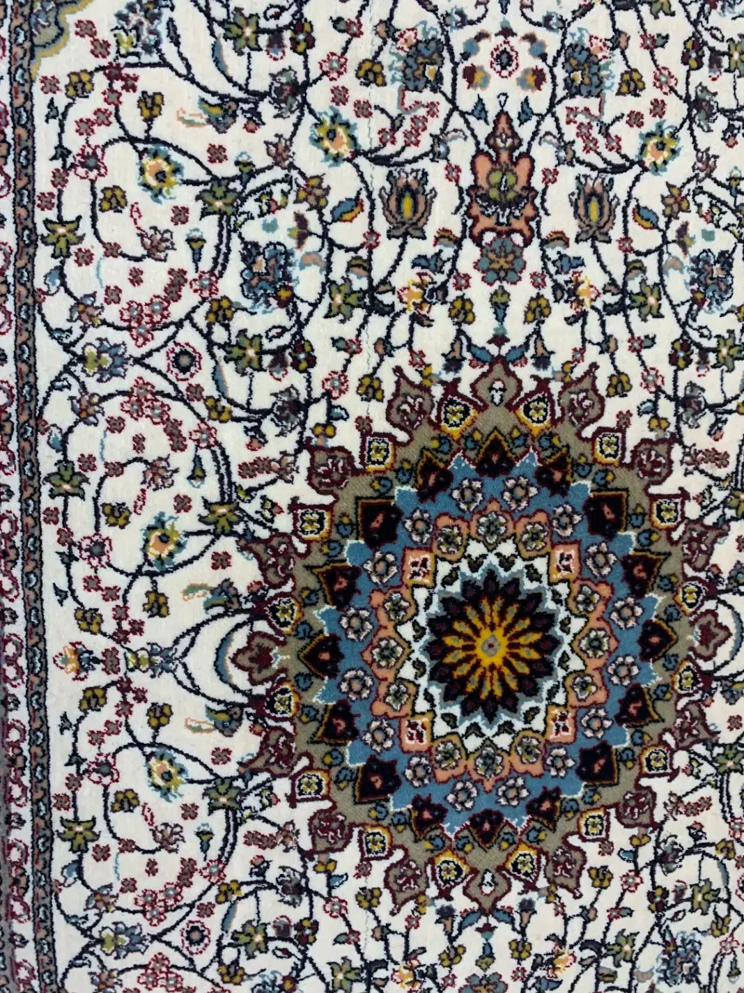 پشتی هزار شانه|پشتی|قم, چهل درخت|دیوار