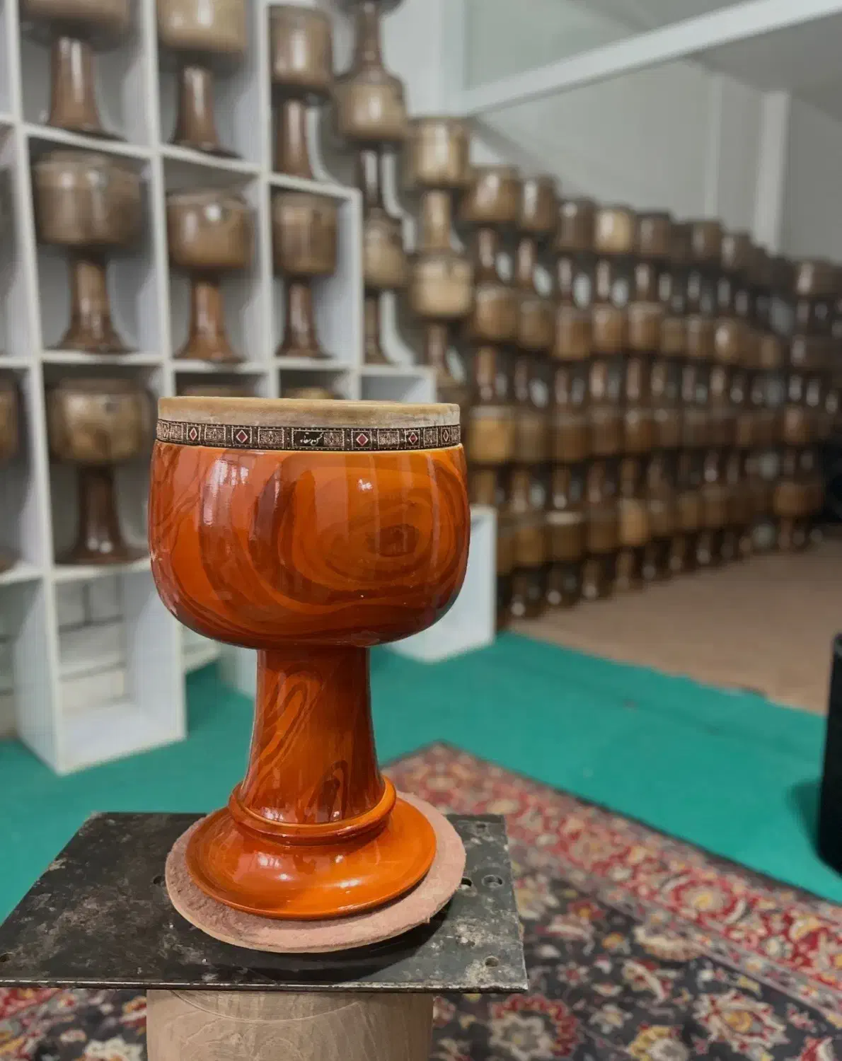 تولید کننده تنبک|سازهای سنتی|اصفهان, شفق|دیوار