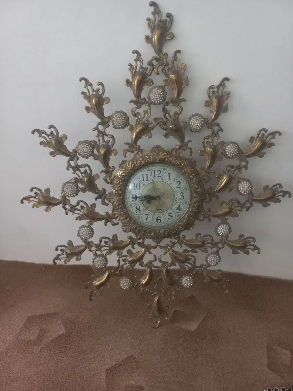 ساعت دیواری دوتا برنزی|ساعت دیواری و تزئینی|رباط‌کریم, الارد|دیوار