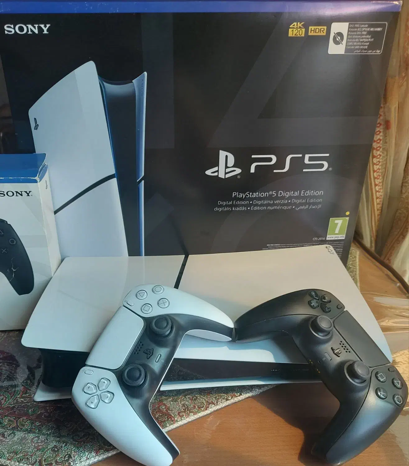 پلستیشن فایواسلیم یکترا دودسته فول گیم نونو ps5|کنسول، بازی ویدئویی و آنلاین|اصفهان, شیخ اشراق|دیوار