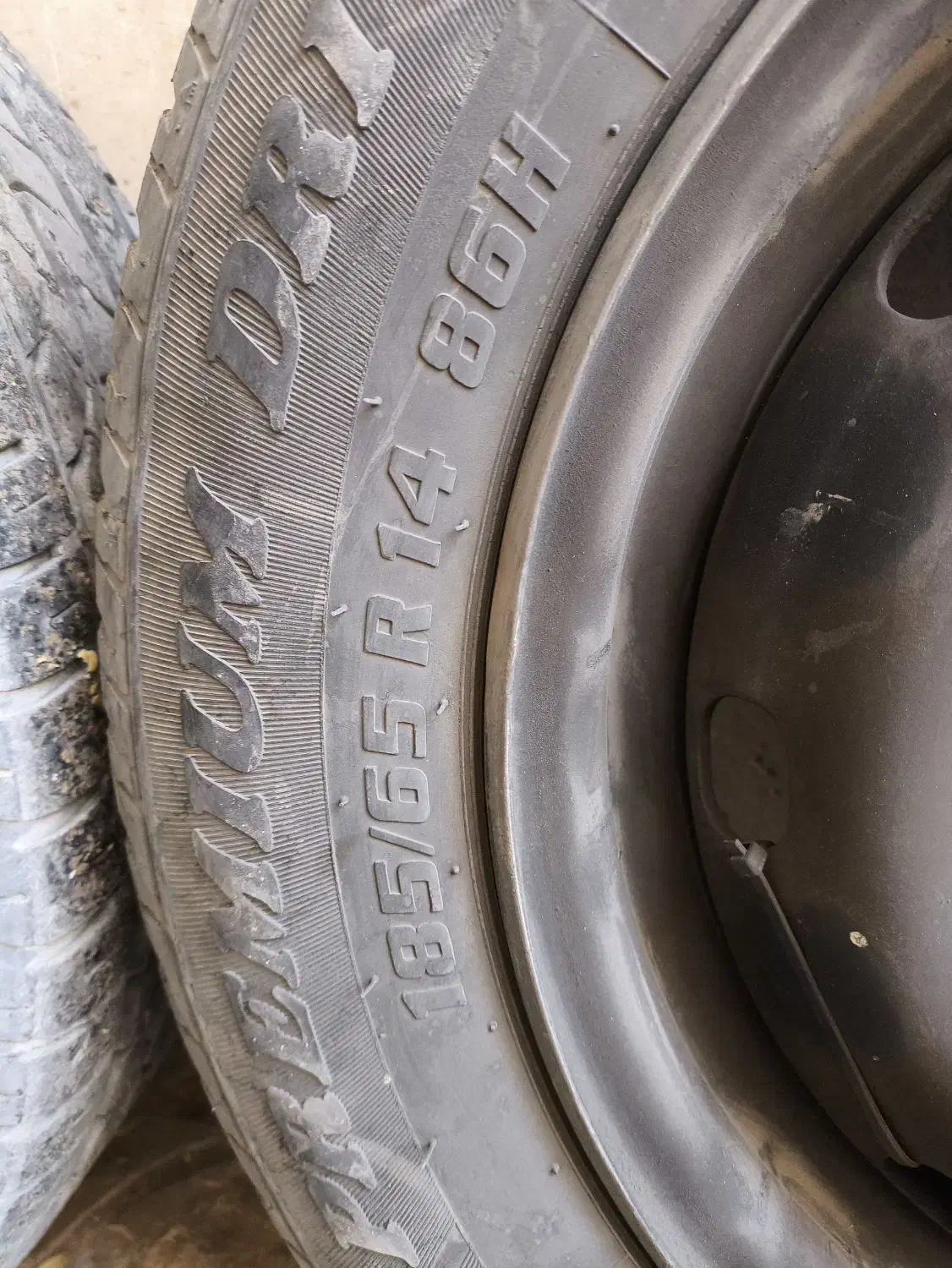 رینگ و لاستیک فابریک 14|قطعات یدکی و لوازم جانبی|کرمان, |دیوار