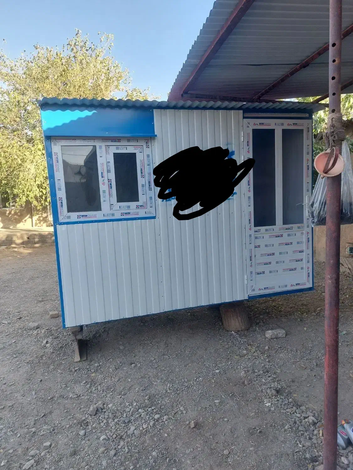 کانکس شاسی تیر اهن با وسایل اکسل و دزدگیر|عمدهفروشی|بیستون, |دیوار