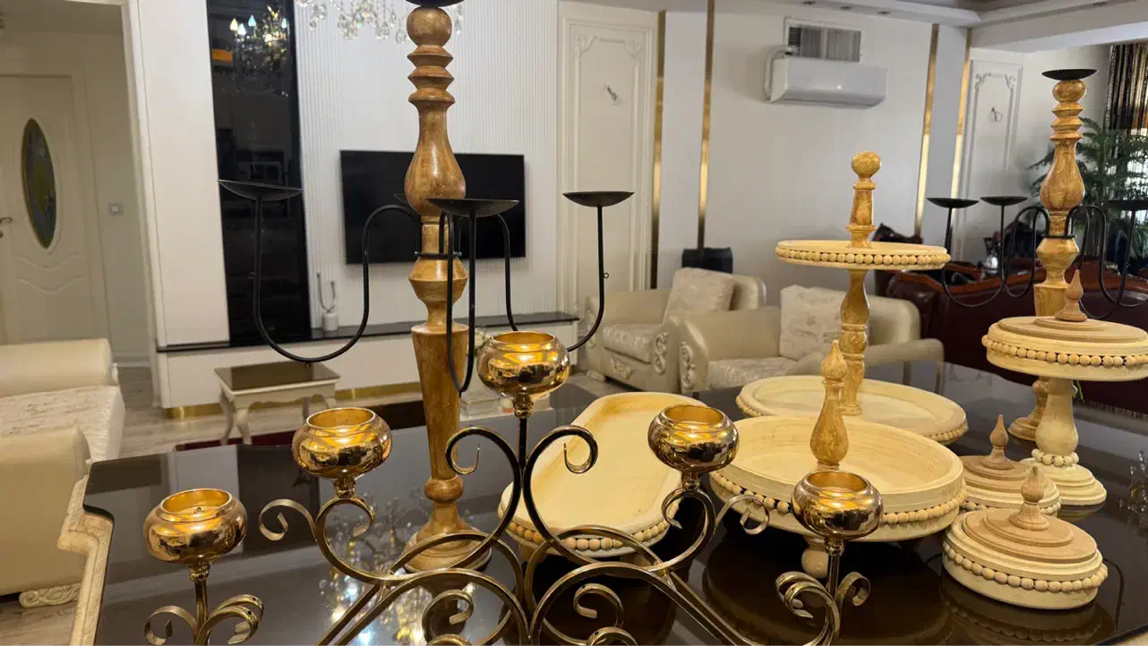 ظروف پذیرایی چوبی و دکوری|صنایع دستی و سایر لوازم تزئینی|گرمدره, |دیوار