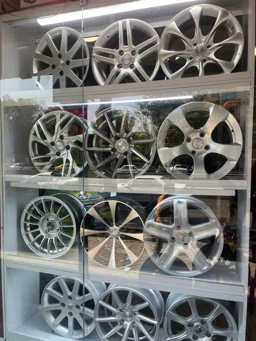 فروش رینگ و لاستیک اقساطی بدون ضامن|قطعات یدکی و لوازم جانبی|اصفهان, گلزار|دیوار