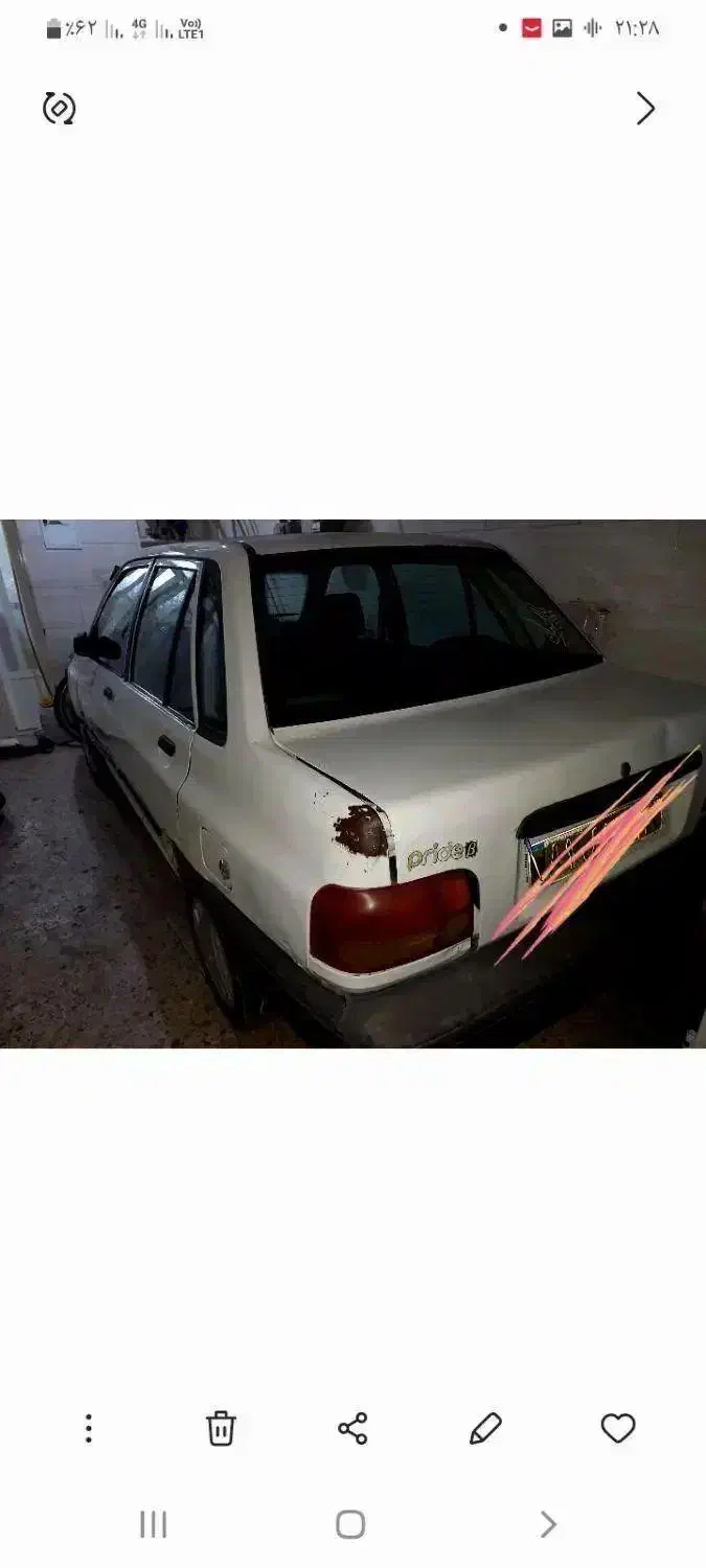 پراید ۸۲|خودرو سواری و وانت|اهواز, شریعتی جنوبی|دیوار