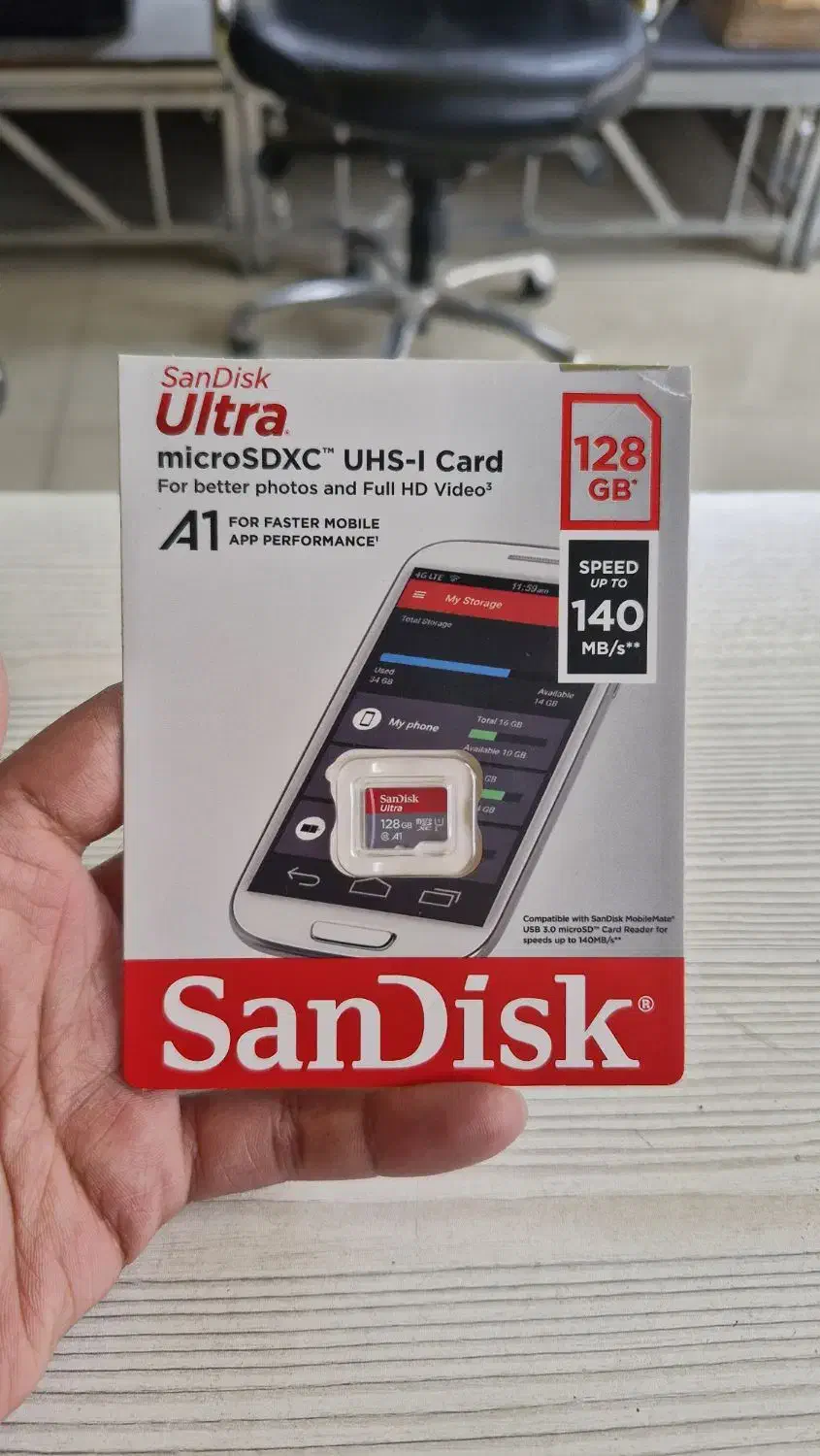 Micro SD card SanDisk 128g|لوازم جانبی موبایل و تبلت|مشهد, شهید هاشمی نژاد|دیوار