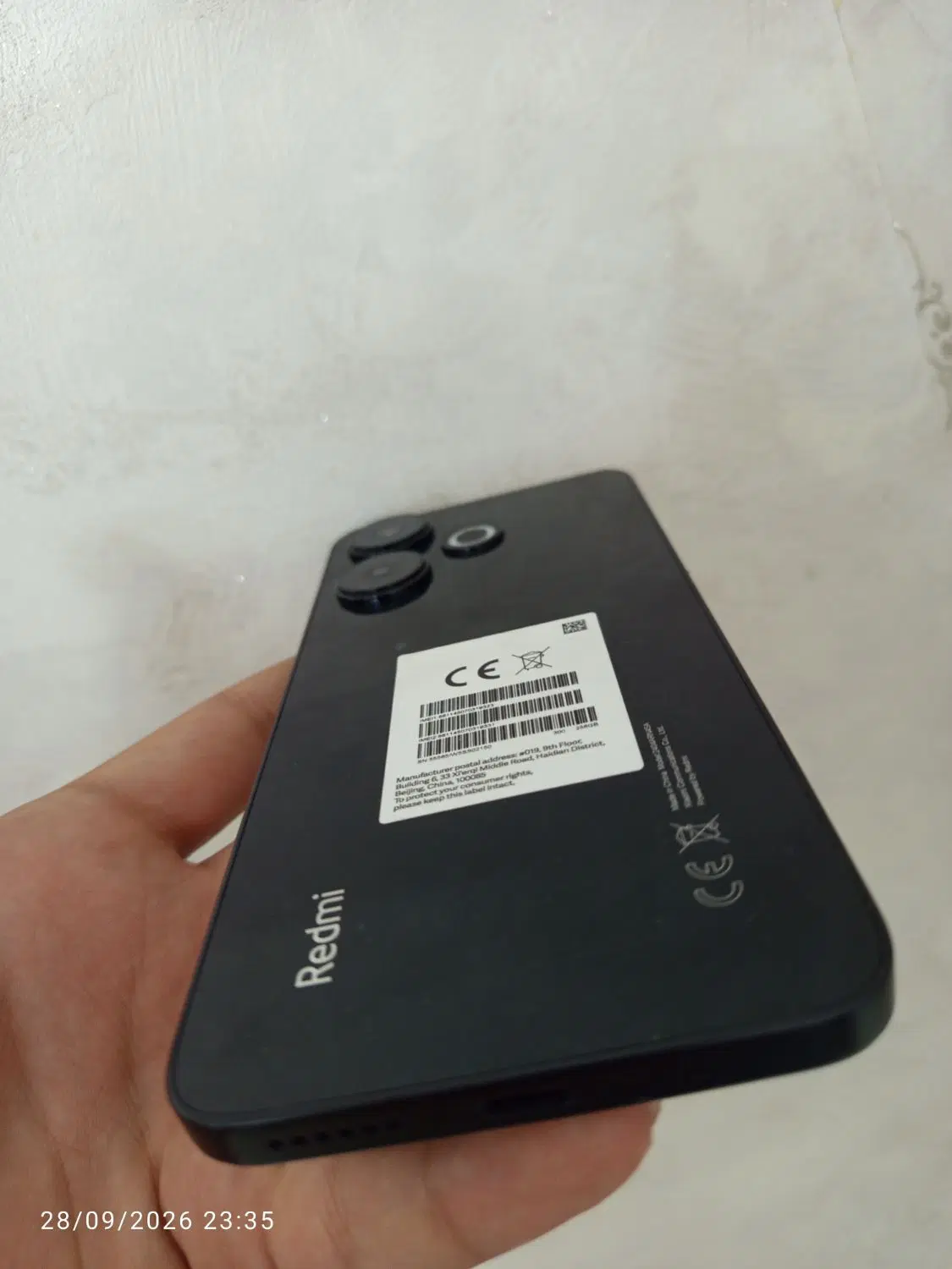 redmi13 256/8|موبایل|خوی, |دیوار