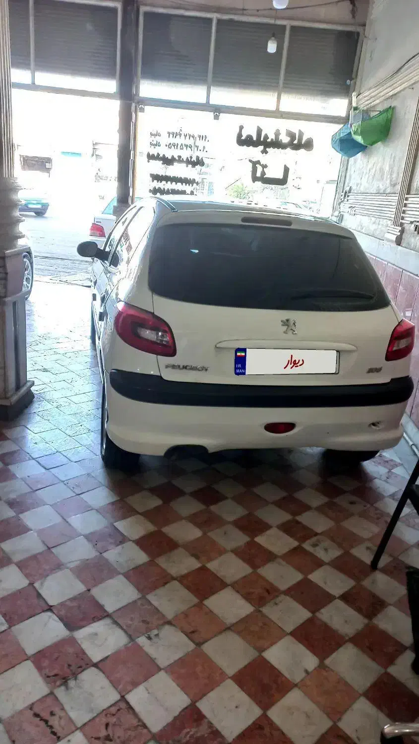 پژو ۲۰۶ 96 تیپ ۵|خودرو سواری و وانت|قشلاق دشت, |دیوار