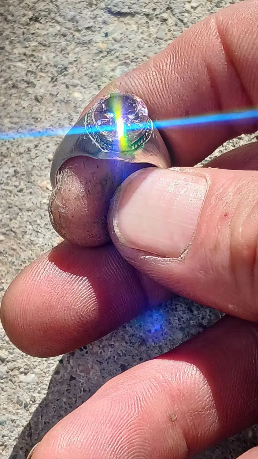 انگشتر نقره خالص نگین قدمت دار|جواهرات|میاندوآب, |دیوار