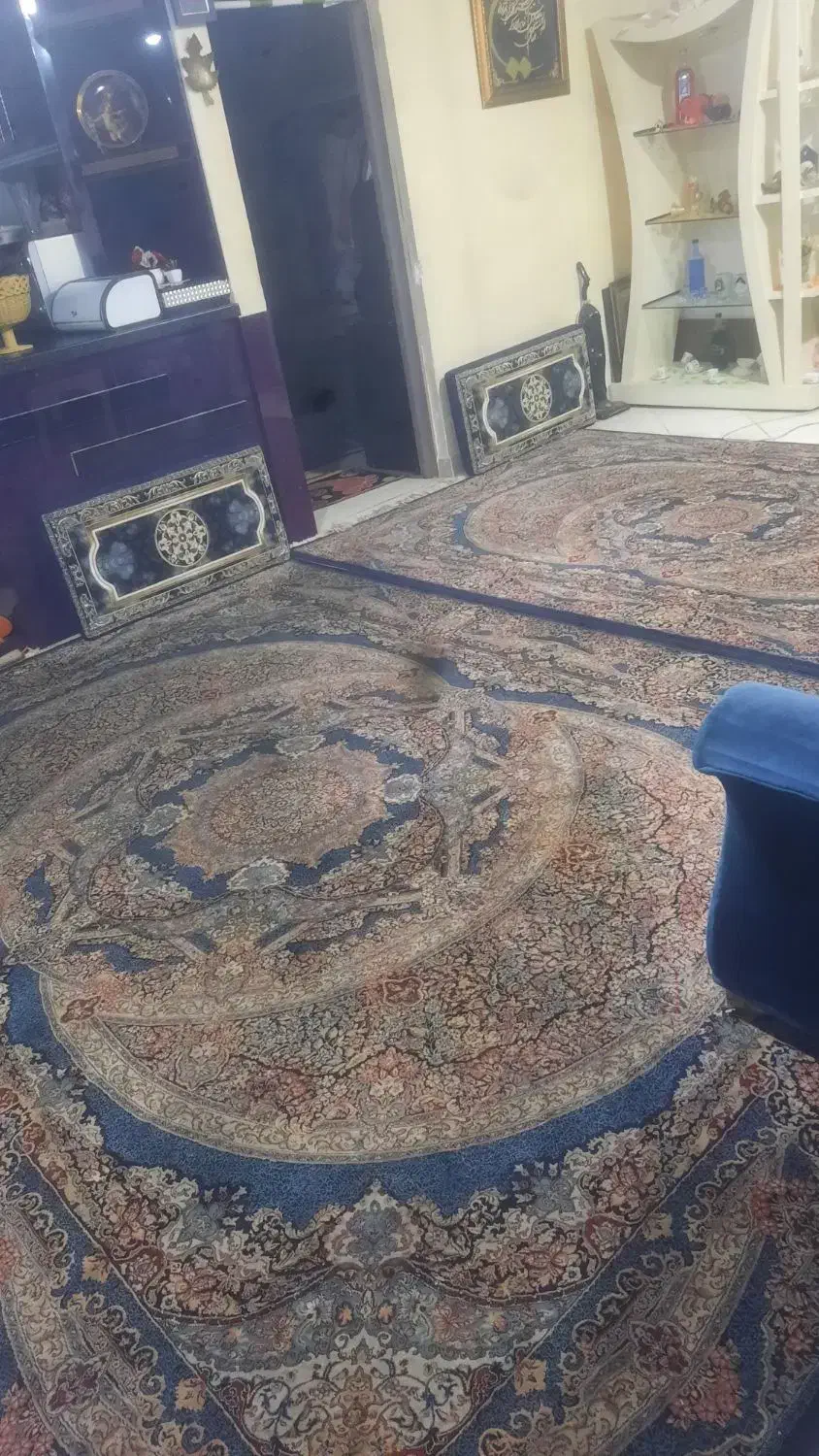دو فرش ۹ و ۶ متری تمام نخ|فرش|ورامین, شهرک ولیعصر|دیوار