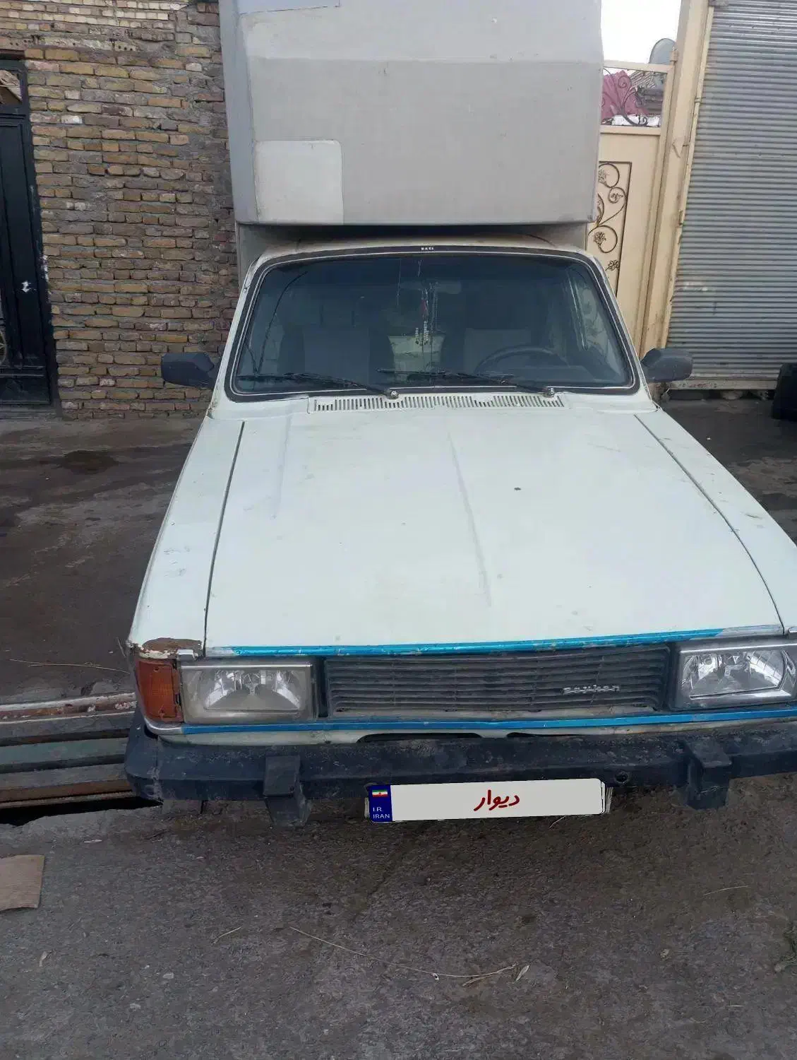 عقب جلو پلمپ اما طرف شاگرد برای تقویت ورق گذاشتم|خودرو سواری و وانت|فیرورق, |دیوار