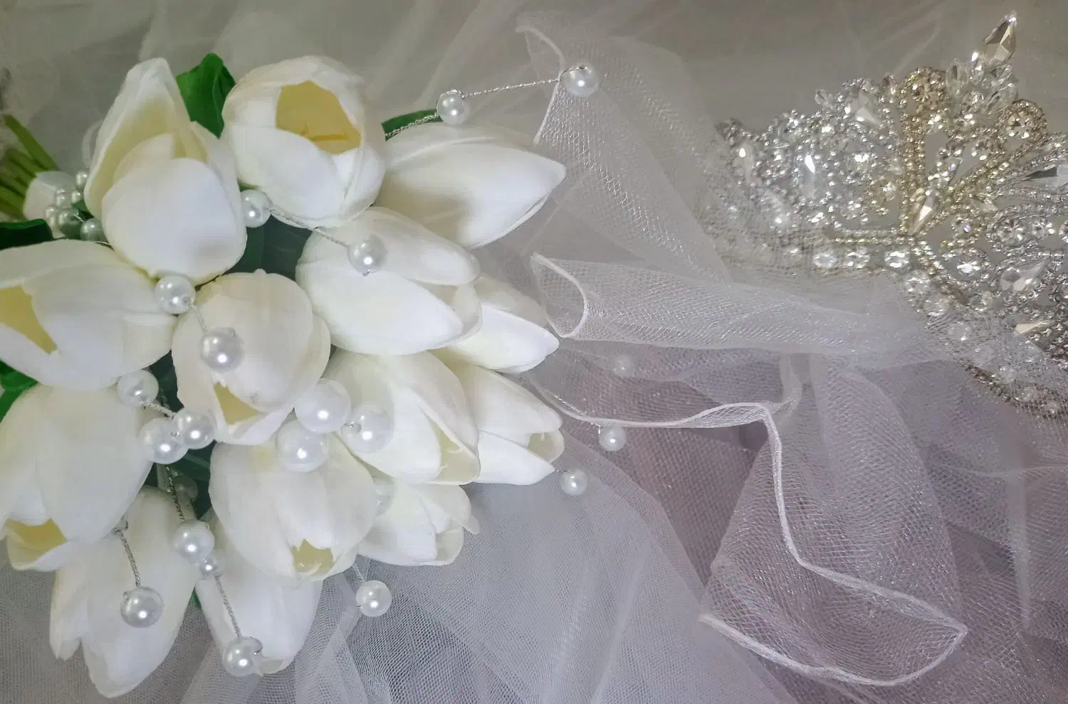 دسته گل عروس|گل و گیاه طبیعی|پردیس, فاز ۹|دیوار