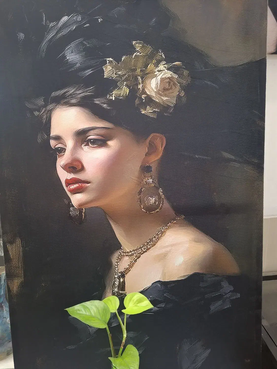 قاب عکس مخمل آرایشگاه زیر فی|تابلو، نقاشی، عکس|یزد, |دیوار