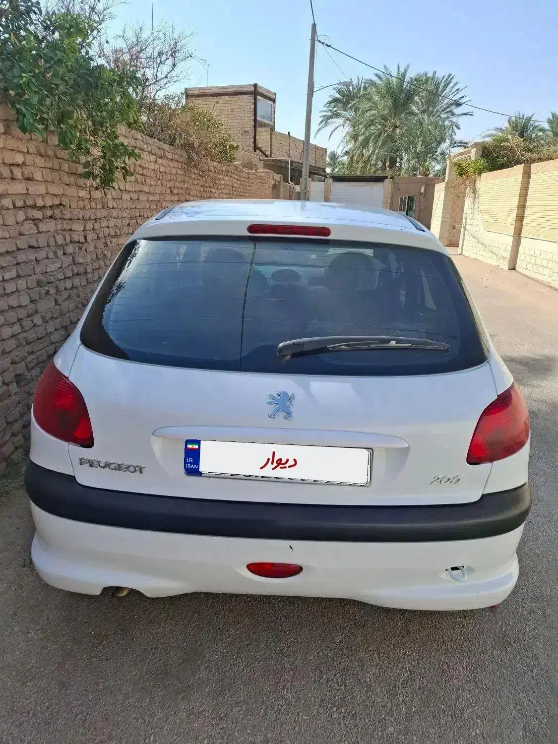 ۲۰۶ تیپ ۲ مدل اخر ۱۴۰۰ استسنائی فوق‌العاده تمیز|خودرو سواری و وانت|طبس, |دیوار