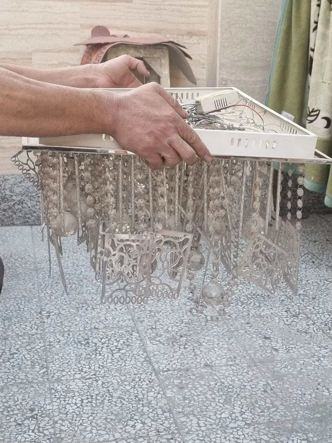 لوستر|لوستر و چراغ آویز|خمینیشهر, |دیوار