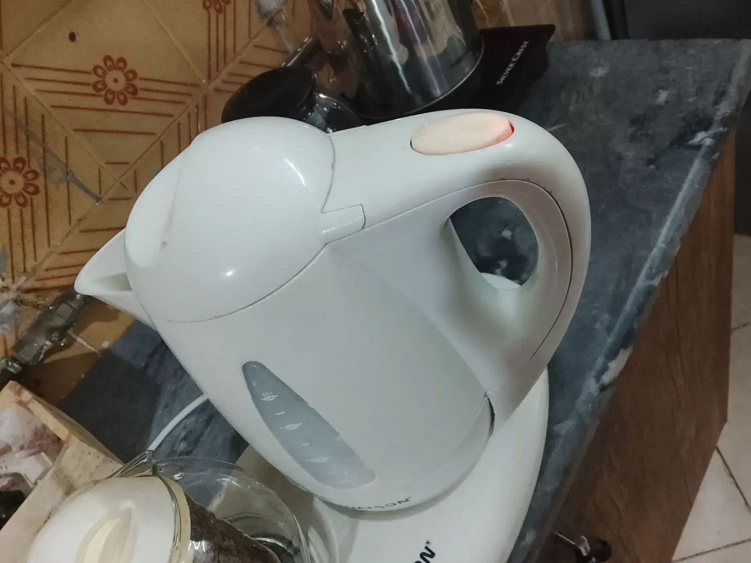 چای ساز استندقاشق چوبی میز تلویزیون|قوری، کتری، قهوه‌ساز دستی|نیشابور, گنبد سبز|دیوار