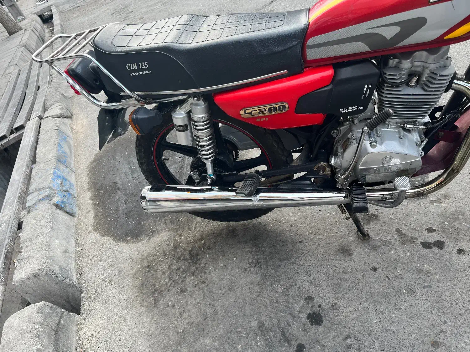 موتور هندا ۲۰۰‌cc احسان|موتورسیکلت|قدس, شهر‌قدس|دیوار