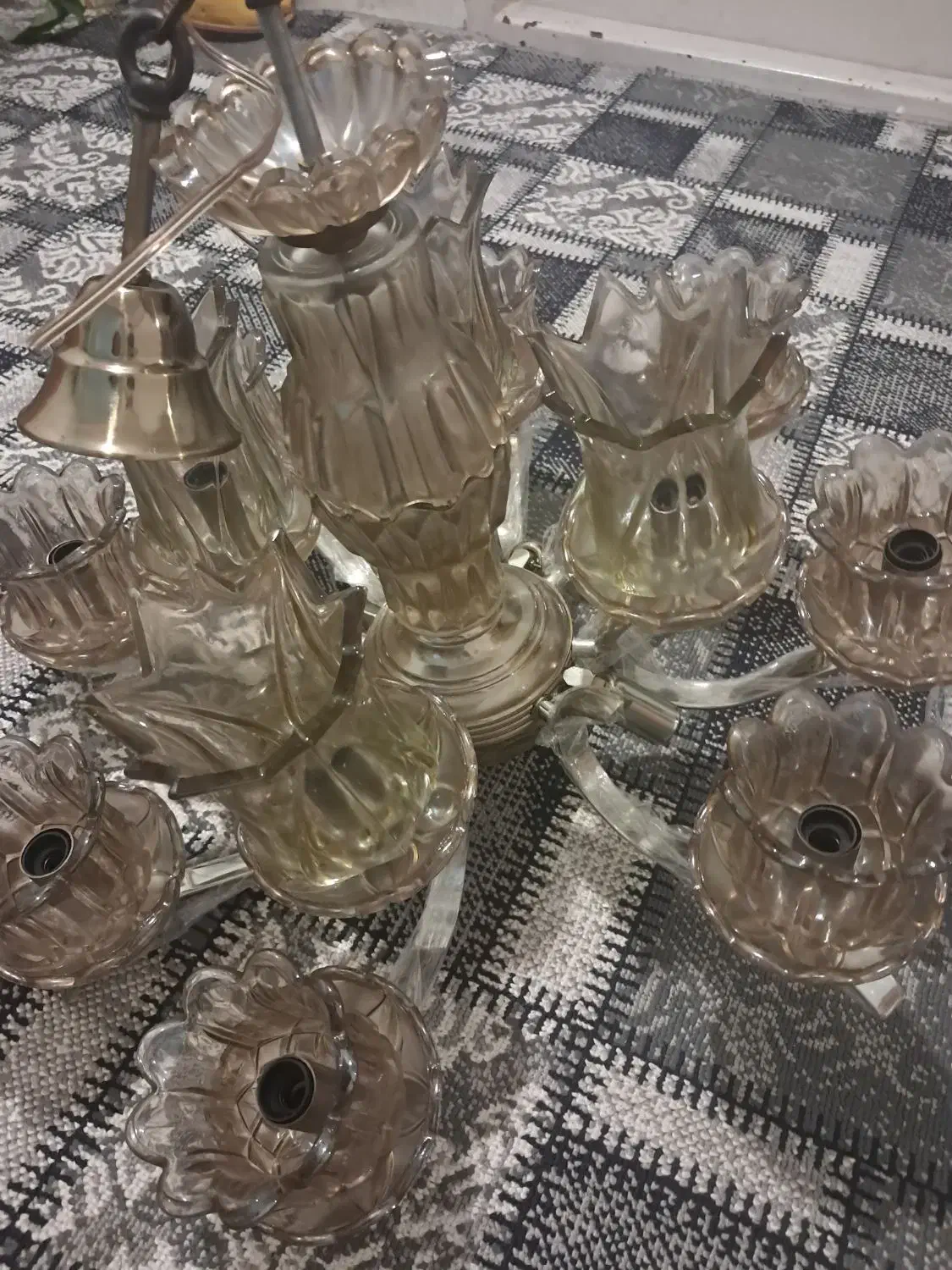 لوستر|لوستر و چراغ آویز|شاهرود, |دیوار