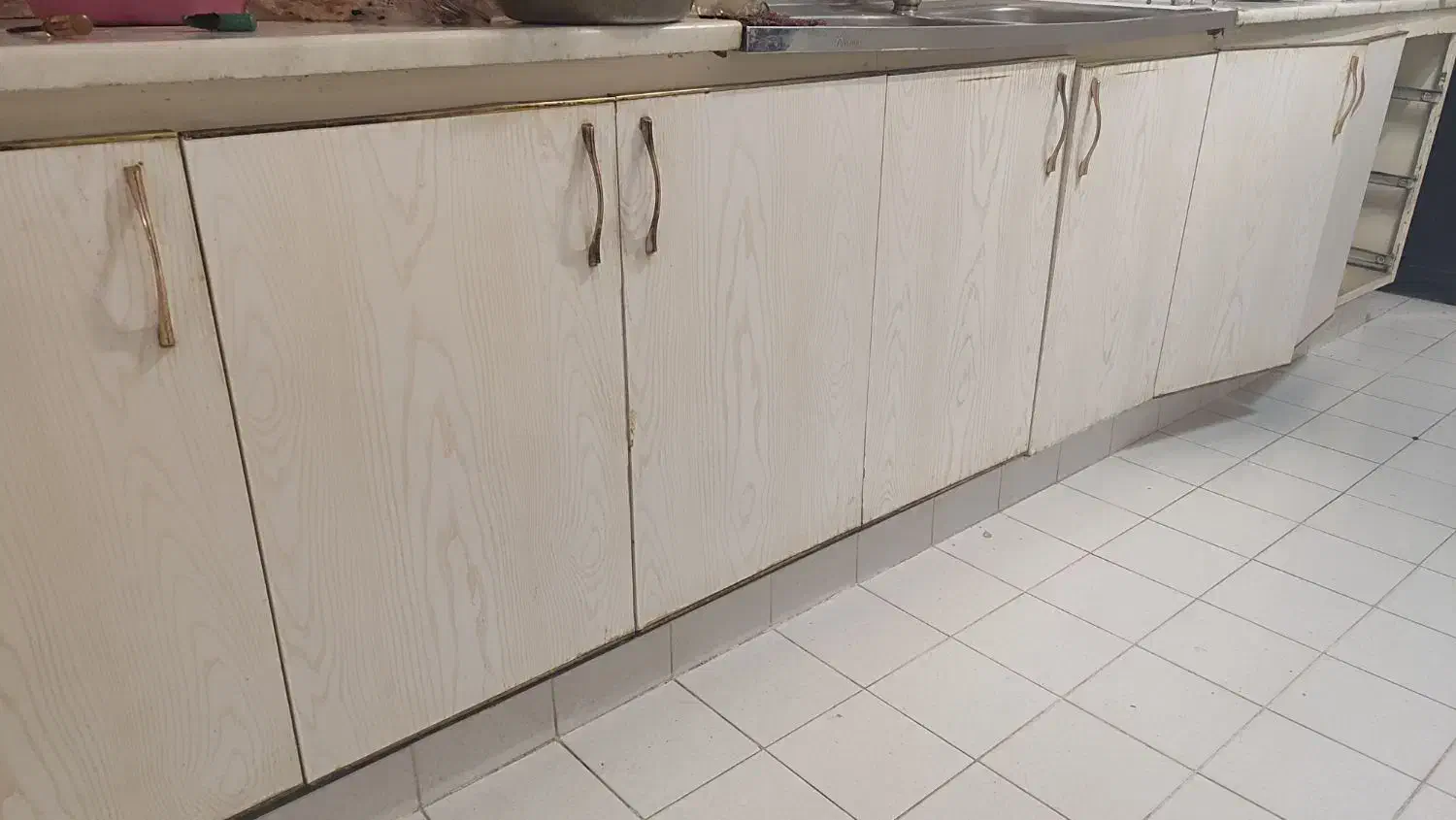 کابینت فلزی با درب چوبی|مصالح و تجهیزات ساختمان|مشهد, شریف|دیوار