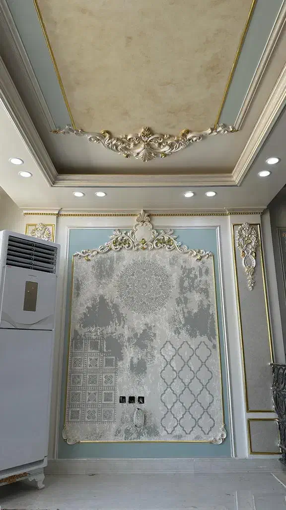 گچبری نقاشی پتینه کاری|خدمات پیشه و مهارت|کرمانشاه, |دیوار