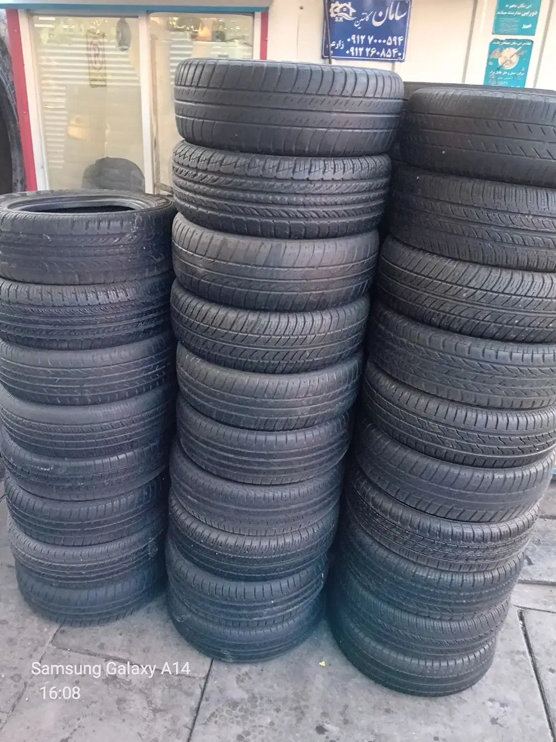 لاستیک استوک سایز ۱۳ و ۱۴ و ۱۵ عمده|قطعات یدکی و لوازم جانبی|چهاردانگه (تهران), |دیوار
