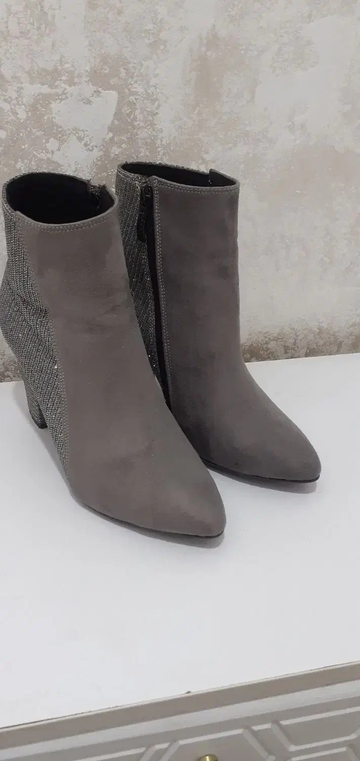 نیم بوت توسی شاین مخمل سوئیت|کیف، کفش، کمربند|ماهدشت, |دیوار