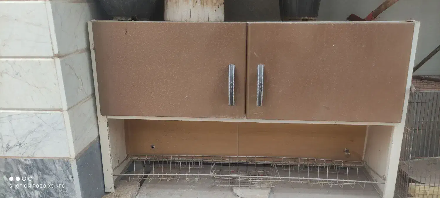 کابینت ابچکان|آب‌چکان و نظم‌دهنده ظروف|قم, شهرک امام حسن|دیوار