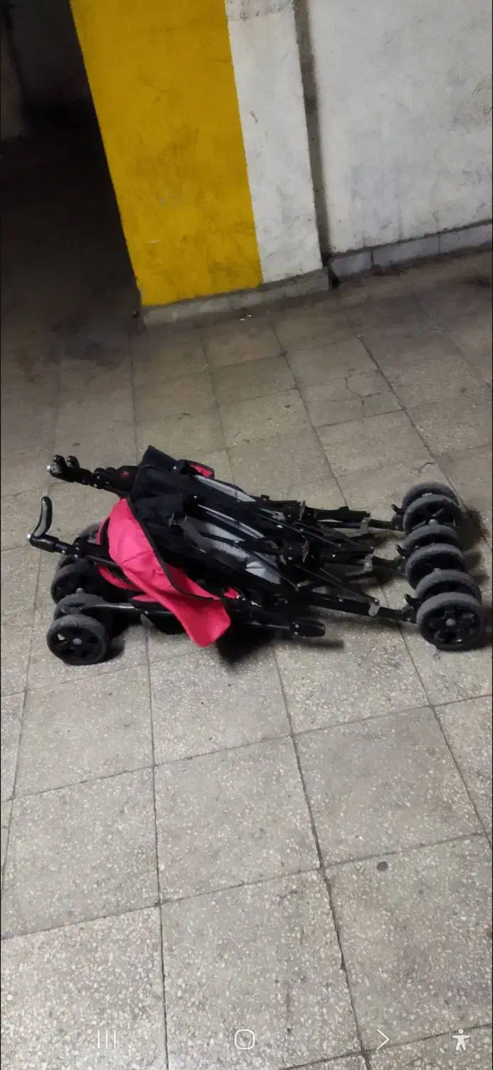 کالسکه دوقلو (اعصایی)|کالسکه و لوازم جانبی|تهران, آهنگران (سراسیاب دولاب)|دیوار